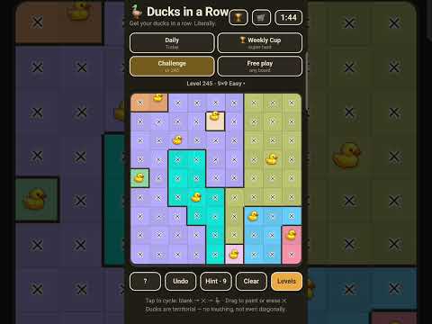 Ducks in a Row — Logic Puzzle video thumbnail