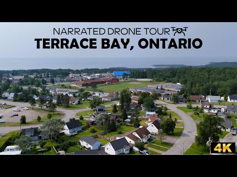 🌄 Terrace Bay, Ontario 🚁 4K Drone