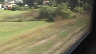 preview picture of video 'Empire Builder eastbound - Rushing thru Mauston WI 2009-09-07'