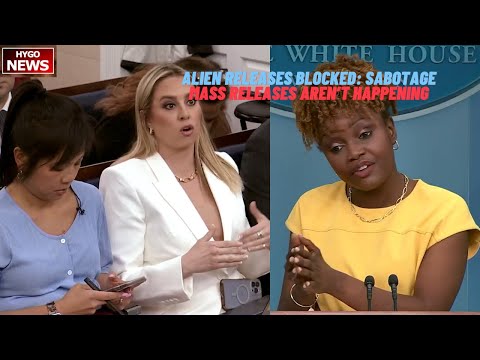 Illegal Alien Releases Blocked: KJP Calls it 'Sabotage'; Claims Mass Releases Aren’t Happening