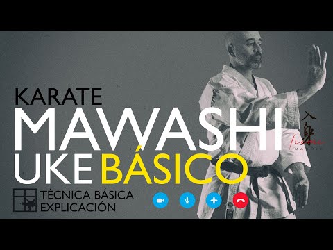 Mawashi Uke básico. PASO A PASO. Karate en Casa