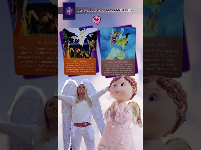 Vídeo relacionado con Mimoqk Oráculo de guía de ángeles, lectura intuitiva diaria, cartas de oráculo con 44 unidades, baraja de tarot ilustrada para principiantes, tarjetas de adivinación, paquete de mensajes de ángel para
