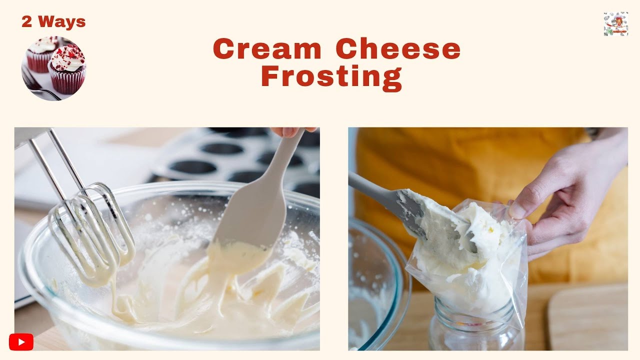 5 Minute Mein Cream Cheese Frosting Ready! 🧁Super Creamy Recipe