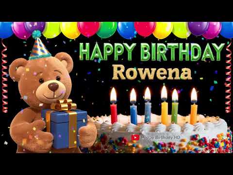 Rowena Happy birthday To You - Happy Birthday song name Rowena 🎁 🎂