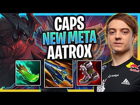 CAPS TRIES NEW META AATROX MID! | G2 Caps Plays Aatrox Mid vs Qiyanna!  Season 2024