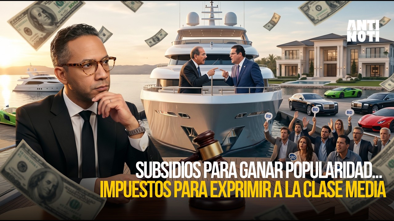 SUBSIDIOS PARA GANAR POPULARIDAD… IMPUESTOS PARA EXPRIMIR A LA CLASE MEDIA | El Anti Noti