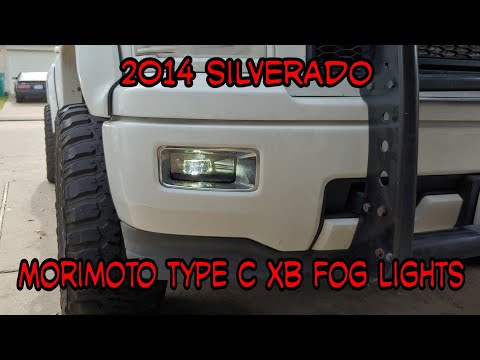 2014 Silverado Morimoto Type C XB Led Fog Lights