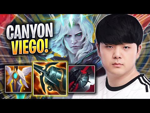 CANYON IS SO CRAZY WITH VIEGO! - DK Canyon Plays Viego JUNGLE vs Lee Sin! | Season 2023