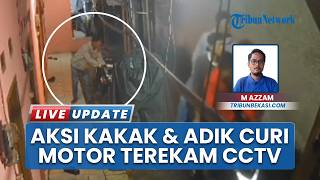 Kakak Beradik Pelaku Curanmor di Cikarang Selatan Ditangkap, Aksi Pencurian Terekam CCTV