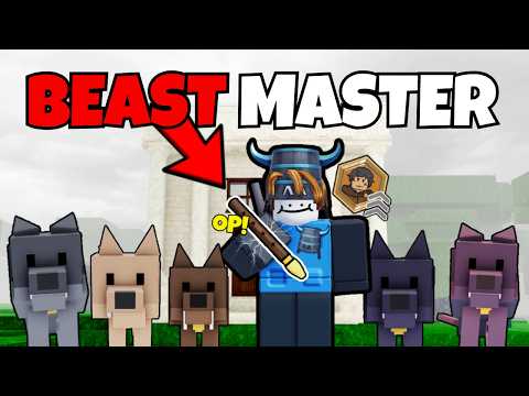 The New *BEASTMASTER* Class is OP in 99 Nights in The Forest!