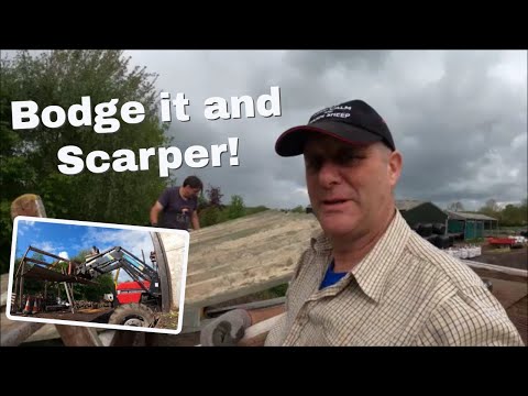 The log choppers shelter gets a roof!  17 05 21