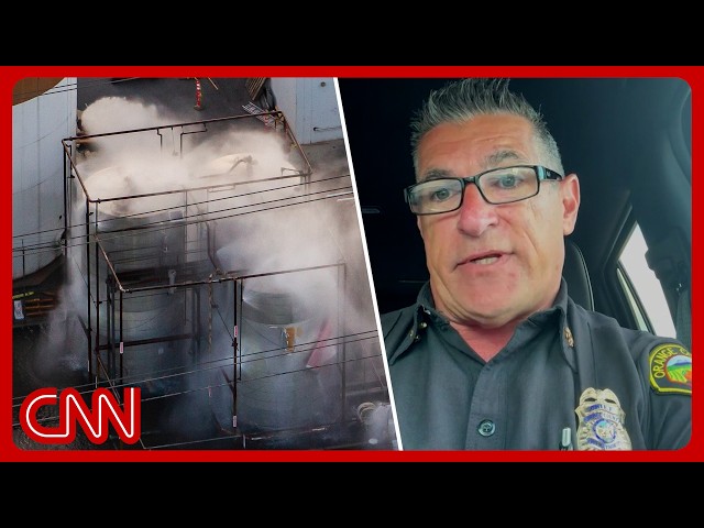 What responders saw inside toxic CA chemical tank