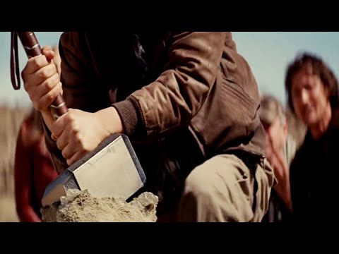 Thor 1 Scene of Mjolnir lifting Try by People - The hammer of the Thor | Thor 1 (2011) Movie Scene