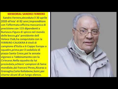 Bocce : Memorial Sandro Ferrero  - Bocciofila Mathiese  - Lunedi 9 Maggio 2022