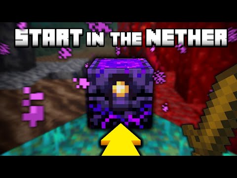 Minecraft, But I Start in the Nether