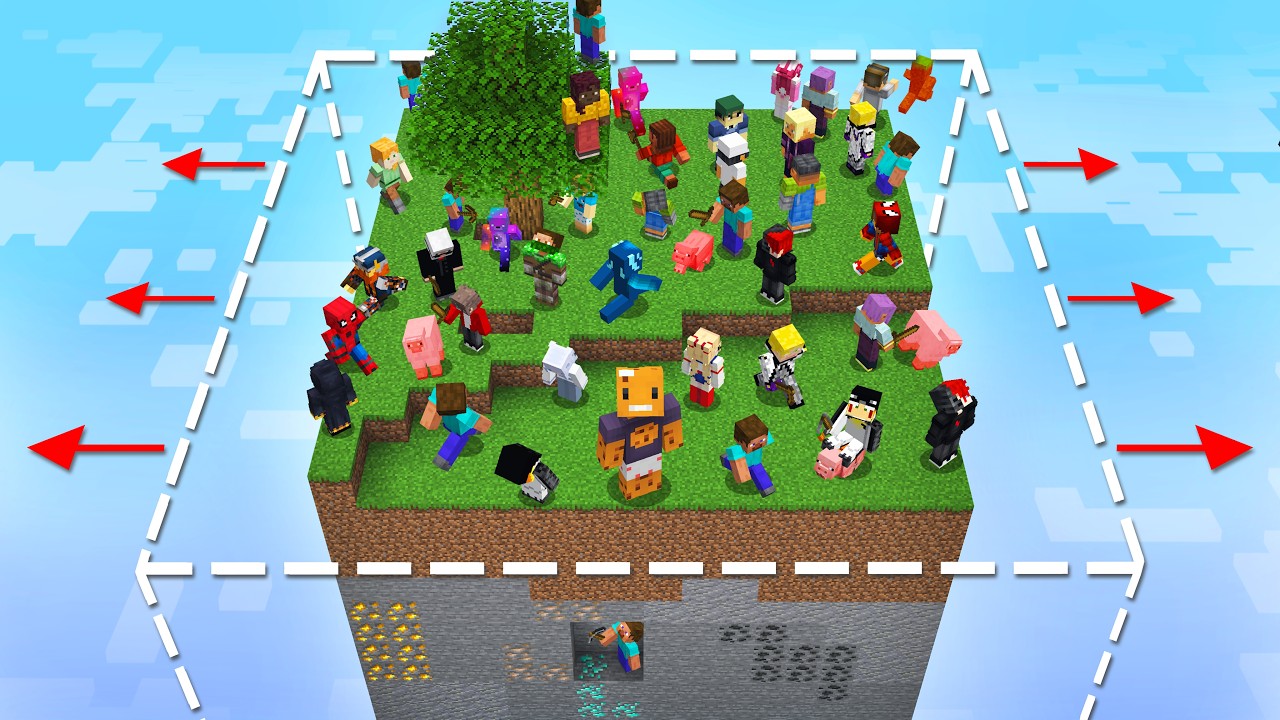 Can 100 Players Survive in an Expanding World?