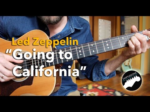 How to play "Going to California" By Led Zeppelin on Guitar | Lesson 3-3