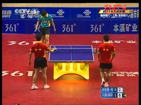 2011 CSL : Jinzhou-Zhejiang [M3]  SHANG Kun+ZHAI Yiming - HAO Shuai+MA Lin [Full Match 1/2]