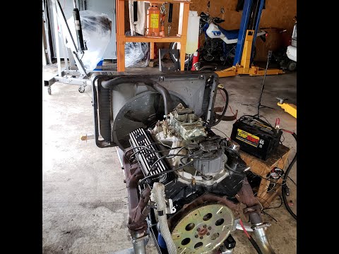 Engine test Sbc Budget Chevy 350 Vortec hydraulic roller comp cams cc306 290HR-12