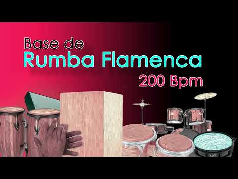 Base RUMBA Flamenca | Backing Track | 200 Bpm