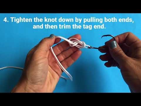 Fishing Knots: How to Tie  Figure Eight Loop
