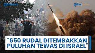 650 Balistik Pembawa Hulu Ledak Bom Tandan Iran Ditembakkan, Sebabkan Puluhan Orang Tewas di Israel