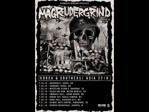 MAGRUDERGRIND LIVE AT ROSSI MUSIC JAKARTA 2016