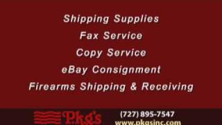 PKGS Packing & Shipping UPS FedEx USPS Drop Off Location