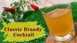 How to Make a Simple Sidecar  Classic Brandy Cocktail