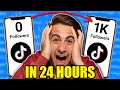 How To Gain 1 000 REAL Followers On TikTok In 24 Hours Or Less Get FREE TikTok Followers