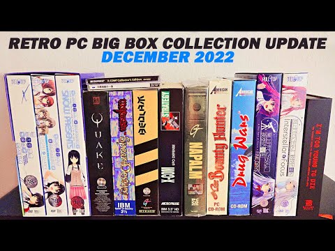 PC BIG BOX COLLECTION UPDATE - Quake, UFO, Spear of Destiny - Japan Games - FPS Guide Book [4K]
