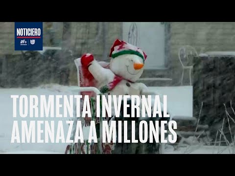 Tormenta invernal pone en alerta al país