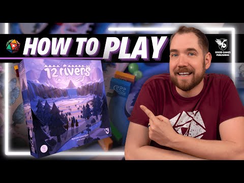 How to Play 12 RIVERS | Board Game Tutorial