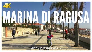 MARINA DI RAGUSA [4K] WALKING TOUR