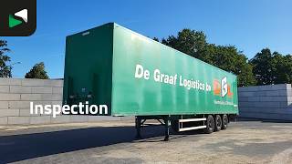 Groenewegen DR0-14-27 Hardholz Doppelstock closed box semi-trailer | Image 4 - Autoline