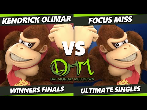 DAT Monday Meltdown 252 Winners Finals - Kendrick Olimar (Donkey Kong) Vs. Focus Miss (Donkey Kong)
