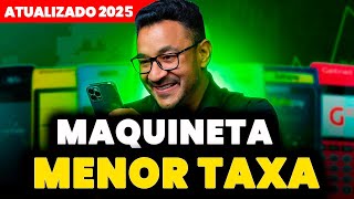 Qual a MELHOR MAQUININHA de cartão com MENOR TAXA atualmente? TOP 01