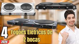TOP 4 Fogões Elétricos De 2 Bocas 2026 | Qual Fogão De 2 Bocas Comprar?