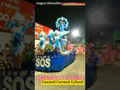 DESFILE DA ESCOLA DE SAMBA BAGACEIRA Carnaval Cultural 2024 Cascavel Ceará