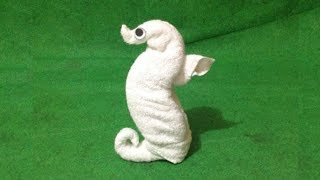 SEAHORSE - MY TOWEL CREATION