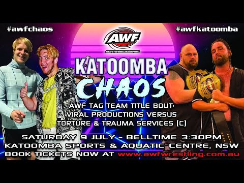 FULL SHOW: AWF KATOOMBA CHAOS - 9/7/2022 - Australian Wrestling Federation