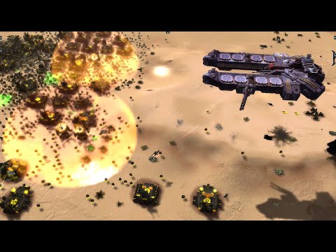 Nomads vs UEF - M27 AI vs Sorian AI - Supreme Commander Forged Alliance