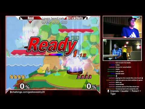 Geeksboro Melee Weekly 29 - Regi vs Bl@ckChris