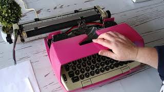 TYPEWRITER TUTORIAL | 1970s Smith Corona Electra 120