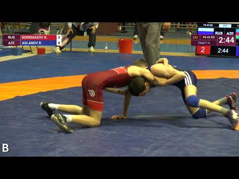 Karabdin KORKMASOV (RUS) - Riad ASLANOV (AZE).mp4