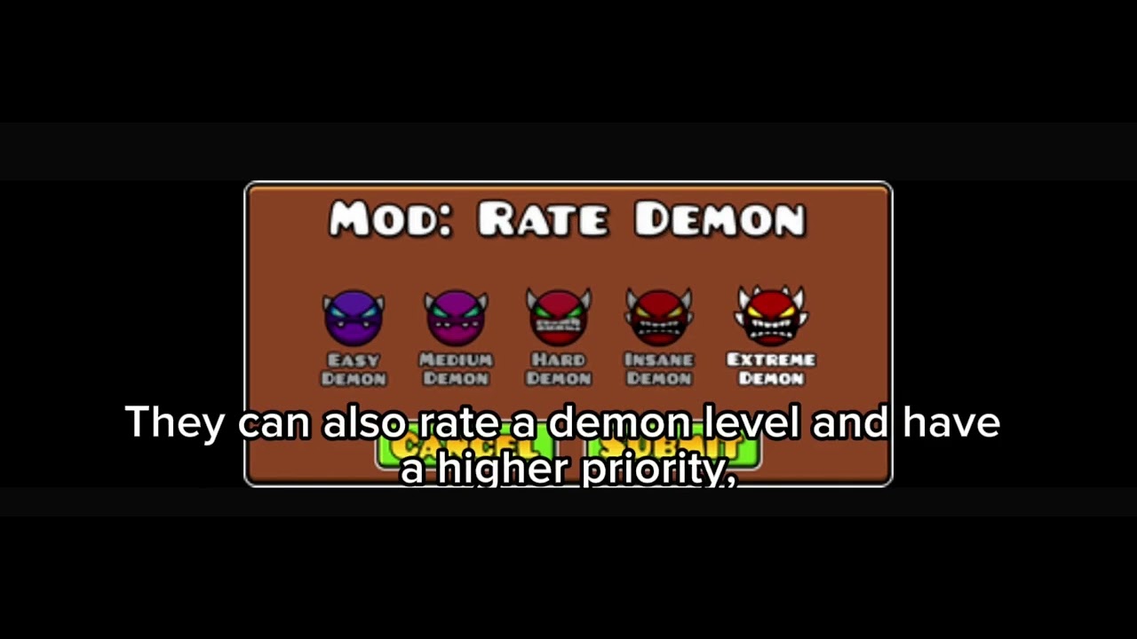 All about geometry dash moderators