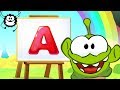 ABC Song Learn English With Om Nom Cartoon Alphabet Song