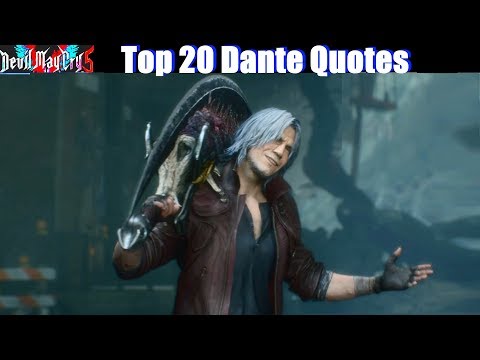 Dante mocking his Enemies (DMC1-DMC5 Best Quotes) - Devil May Cry 5 2019