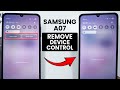 How To Remove Device Control In Samsung A07 Device Control Settings