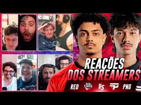 STREAMERS REAGEM ao PENTAKILL do RABELO HUMILHANDO a PAIN x RED no CBLOL